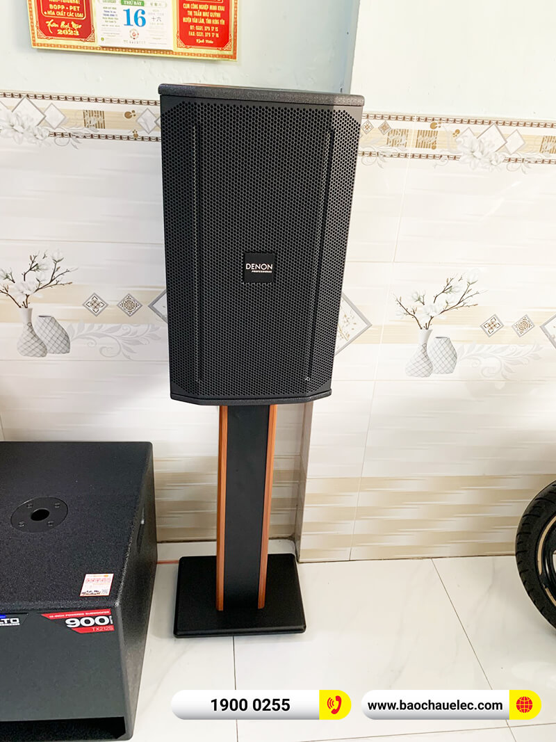 Lắp đặt dàn karaoke trị giá hơn 40 triệu cho anh Khanh tại TPHCM (Denon DN-510, VM 620A, BKSound KX6, TX212S, UGX12 Gold)
