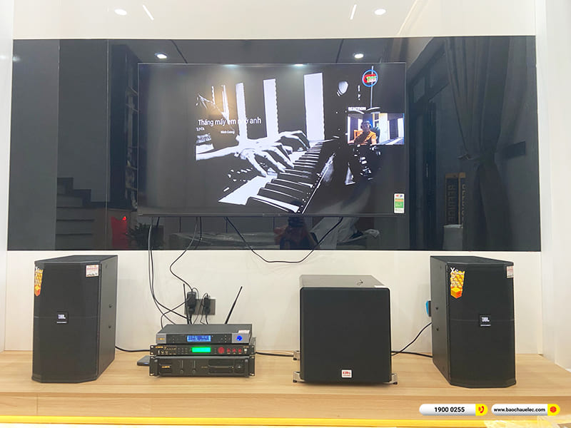 Lắp đặt dàn karaoke JBL hơn 45tr cho anh Lâm ở TPHCM (JBL XS10, BIK CA-J602, BIK BPR-5600, BKSound SW512-B, BIK BJ-U500)
