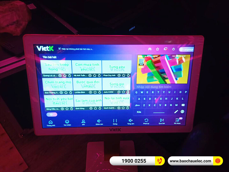 Lắp đặt dàn karaoke trị giá hơn 75tr cho anh Ngọc ở Hà Nội (DP6120 Max, BKSound X5 Plus, Domus 15W, U900 Plus X,...)