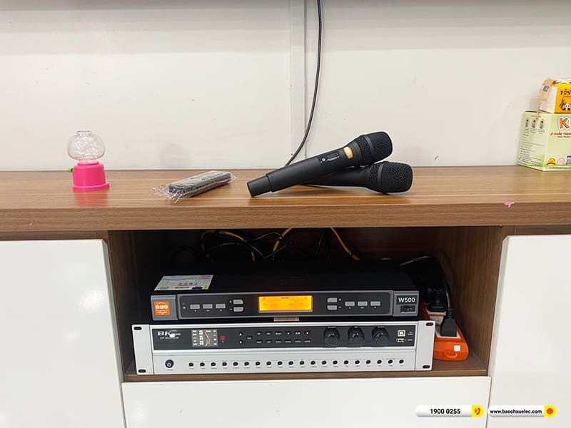 Lắp đặt dàn karaoke JBL hơn 38tr cho anh Tài ở Hải Phòng (JBL XS12, BKSound DP 3600 New, BBS W500)
