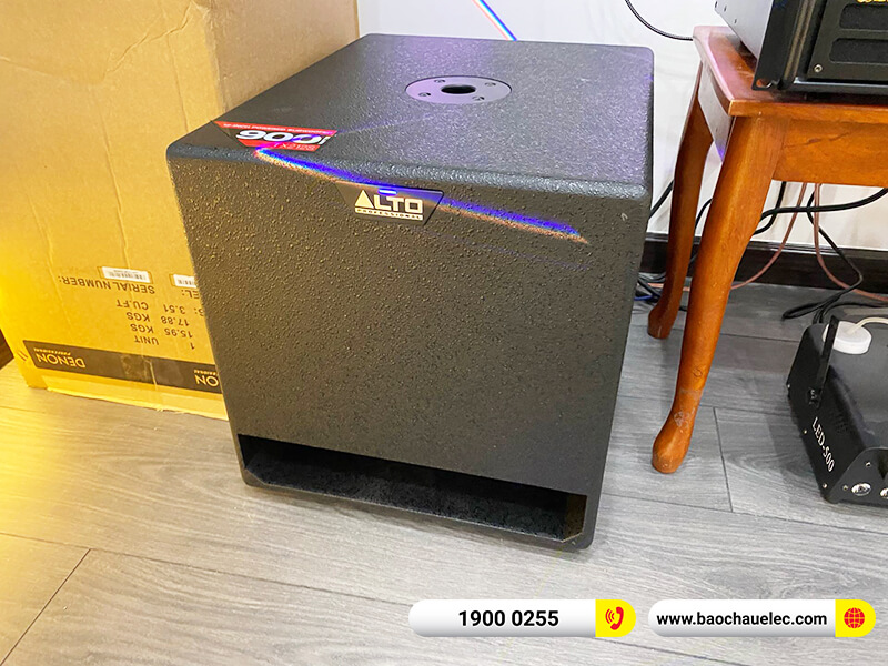 Lắp đặt dàn karaoke trị giá hơn 40 triệu cho anh Thăng tại TPHCM (Denon DN-510, VM 620A, BKSound KX6, TX212S, UGX12 Gold)