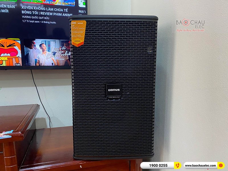 Lắp đặt dàn karaoke trị giá hơn 40 triệu cho anh Thức  tại Hải Dương (Domus DK 612S, BIK BPA-8200, BIK BPR-8500,BKSound SW612-B )