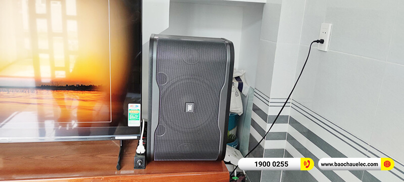 Lắp đặt dàn karaoke trị giá hơn 25tr cho anh Thương ở TPHCM (JBL RM210, JBL KX180A, JBL VM200)