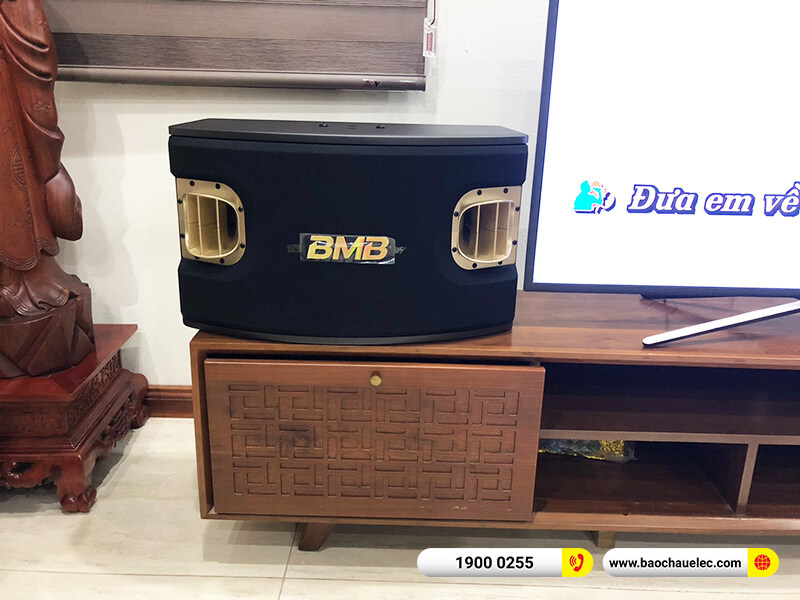 Lắp đặt dàn karaoke BMB 65tr cho anh Việt tại Hà Nội (BMB CSV 900SE, DAD 950, KSP 50, WB-5000)