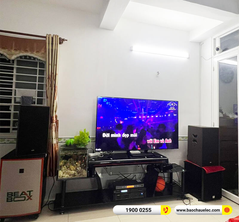 Lắp đặt dàn karaoke trị giá hơn 40 triệu cho chị Hồng ở TPHCM (Alto BLS 12+, VM 820A, X5 Plus, SW612, VIP 3000) 