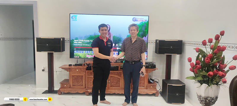 Lắp đặt dàn karaoke JBL hơn 56tr cho chị LiLy Huỳnh ở Trà Vinh (JBL Pasion 12, Denon DA-2600, KX180A, Pasion 12SP, BCE UGX12)