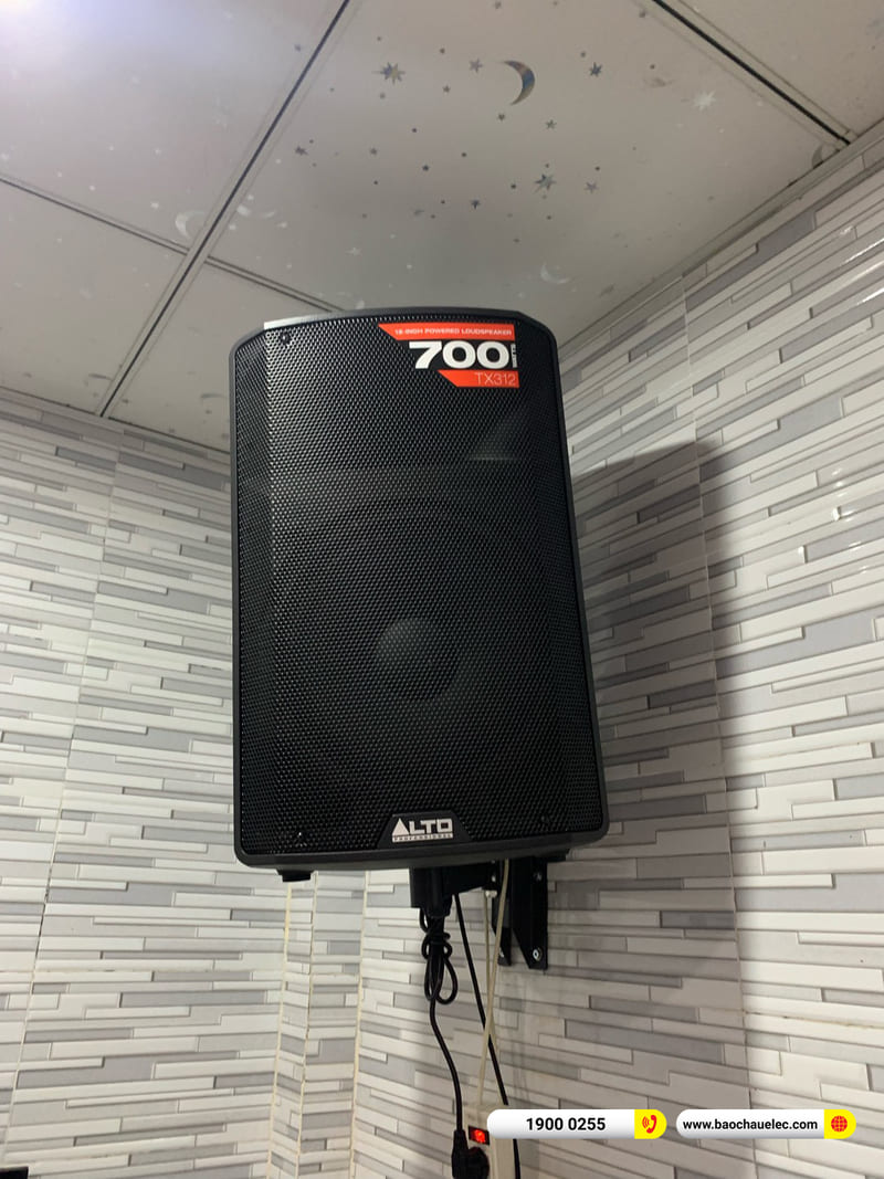 Lắp đặt dàn karaoke Alto hơn 42tr cho cô Mai ở TPHCM (Alto TX310, Alto TX312, Live 802, TX212S, Shure SM58-LC)