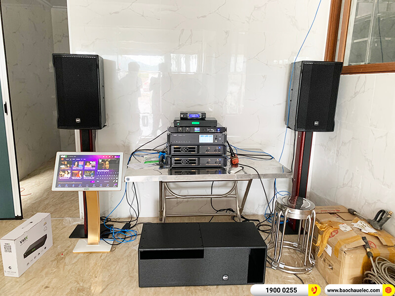 Lắp đặt dàn karaoke trị giá gần 155tr cho anh Sơn ở Vũng Tàu (C MAX 4112, VM 1020A, K9900 II Luxury, 4K Plus 4TB...)