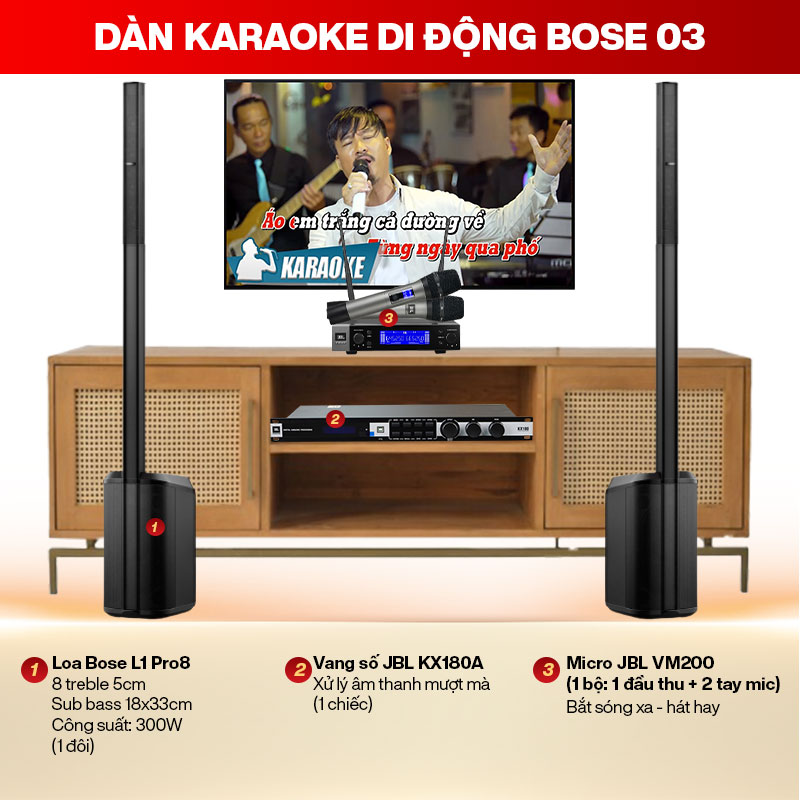 Dàn karaoke di động Bose 03