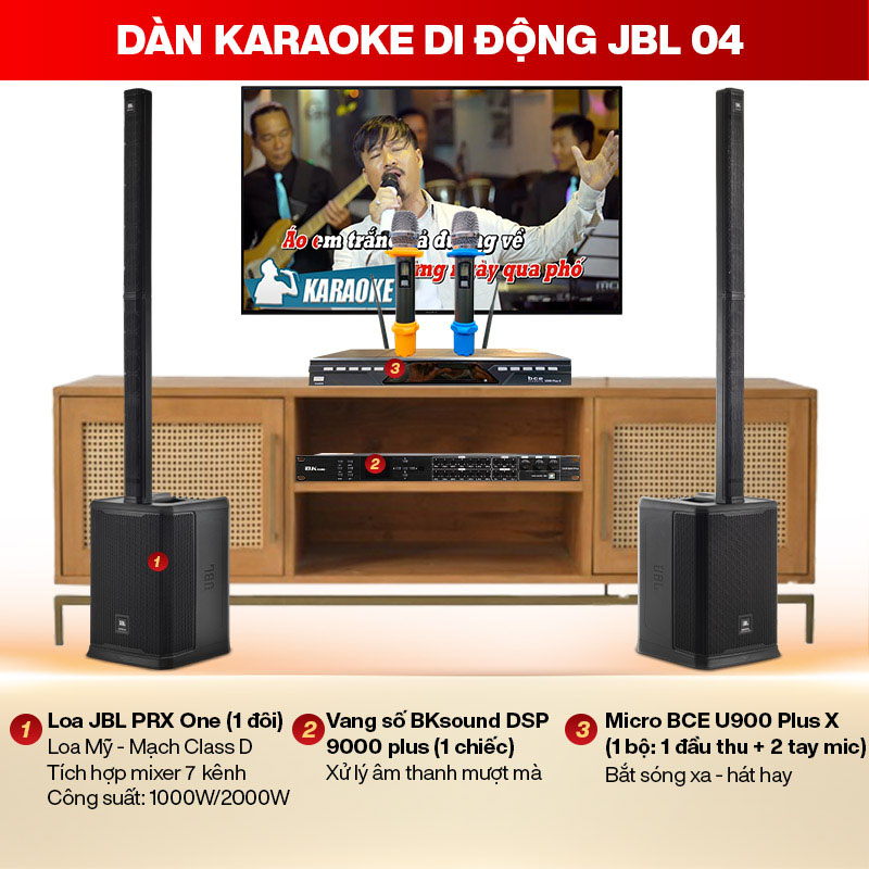 Dàn karaoke di động JBL 04