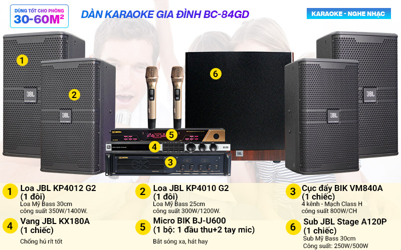 dàn karaoke BC-84GD