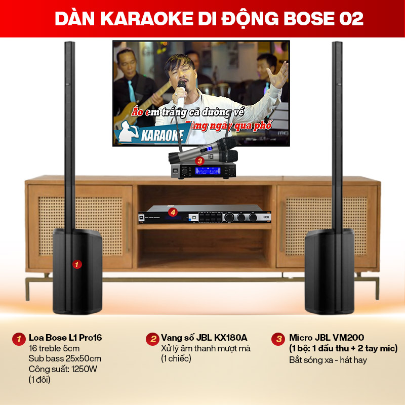 Dàn karaoke di động Bose 02