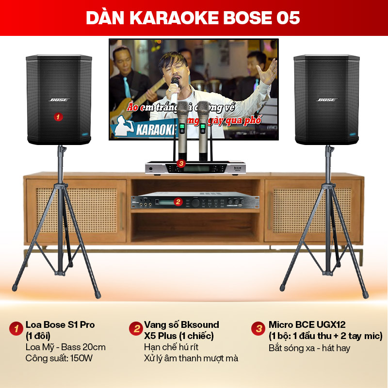 Dàn karaoke Bose 05