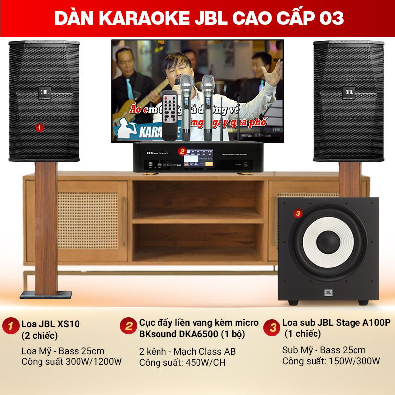 Dàn karaoke JBL cao cấp 03
