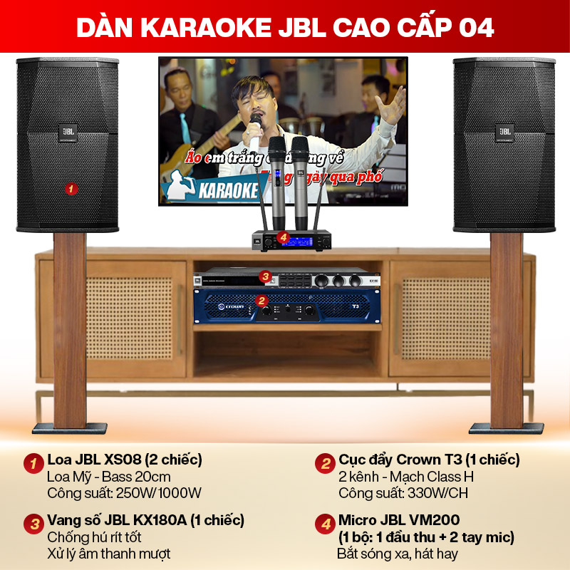 Dàn karaoke JBL cao cấp 04
