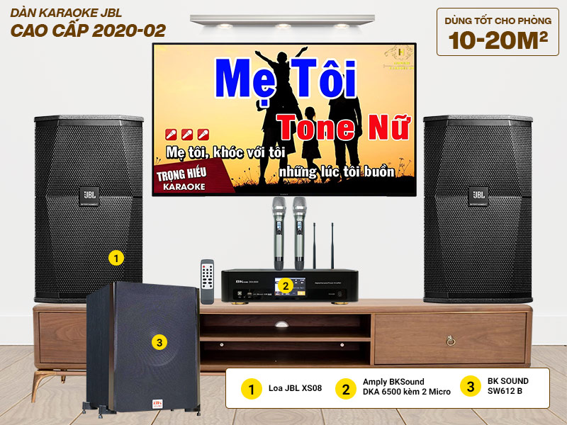 Dàn karaoke JBL cao cấp 2020-02