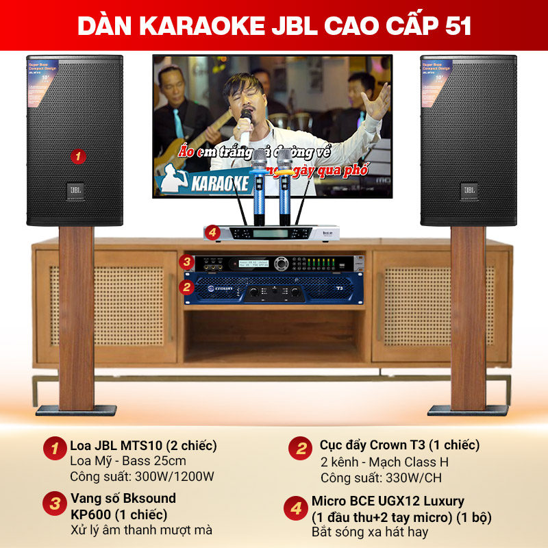 Dàn karaoke JBL cao cấp 51