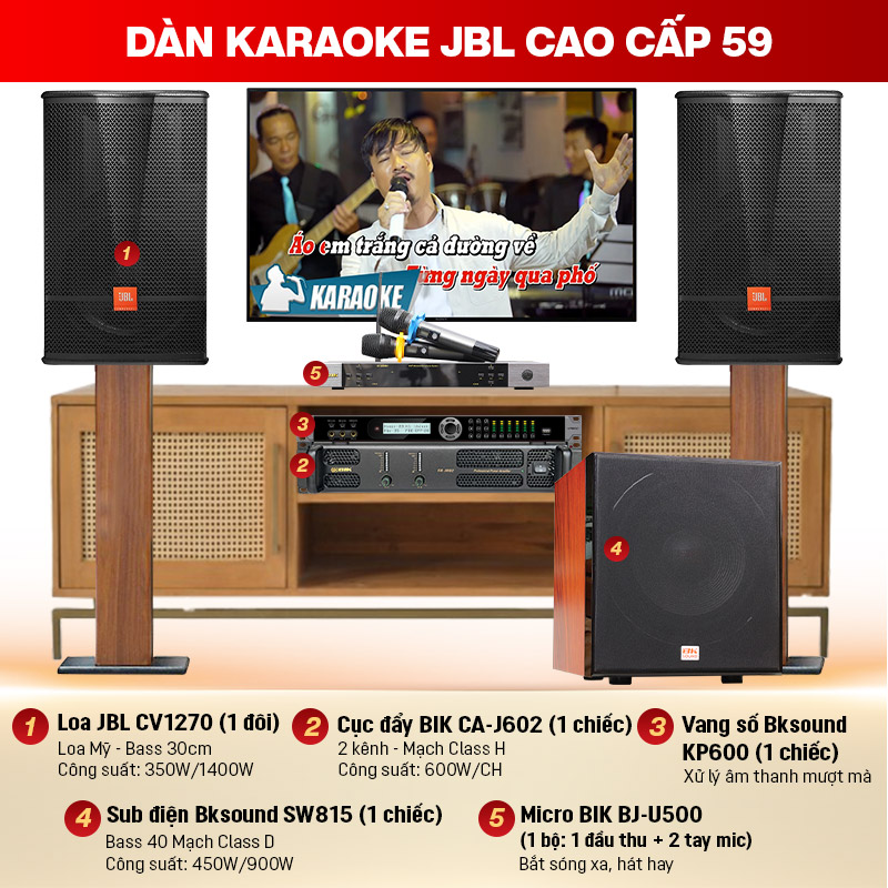 Dàn karaoke JBL cao cấp 59