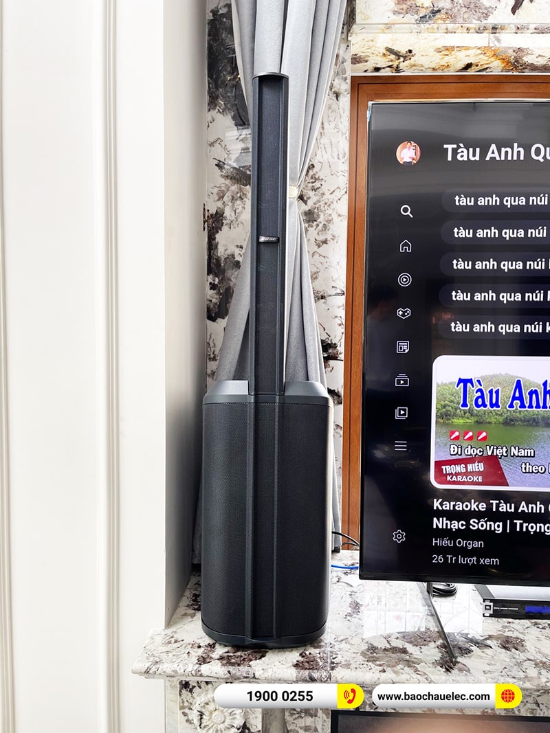 Lắp đặt dàn karaoke, loa Bose di động trị giá hơn 90 triệu cho anh Đức tại Hà Nội (Bose L1 Pro8, JBL KX180A, JBL VM200)