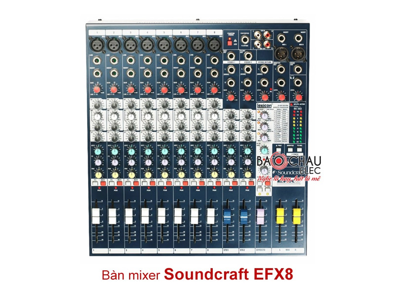 Mixer Soundcraft EFX8