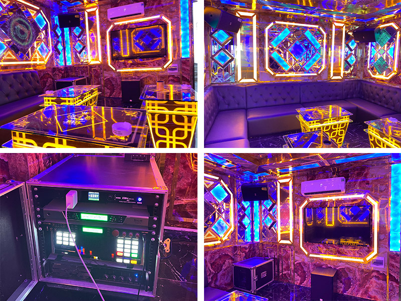 Lắp đặt 18 phòng karaoke kinh doanh cho quán Mool Luxury tại Quận 7, TPHCM