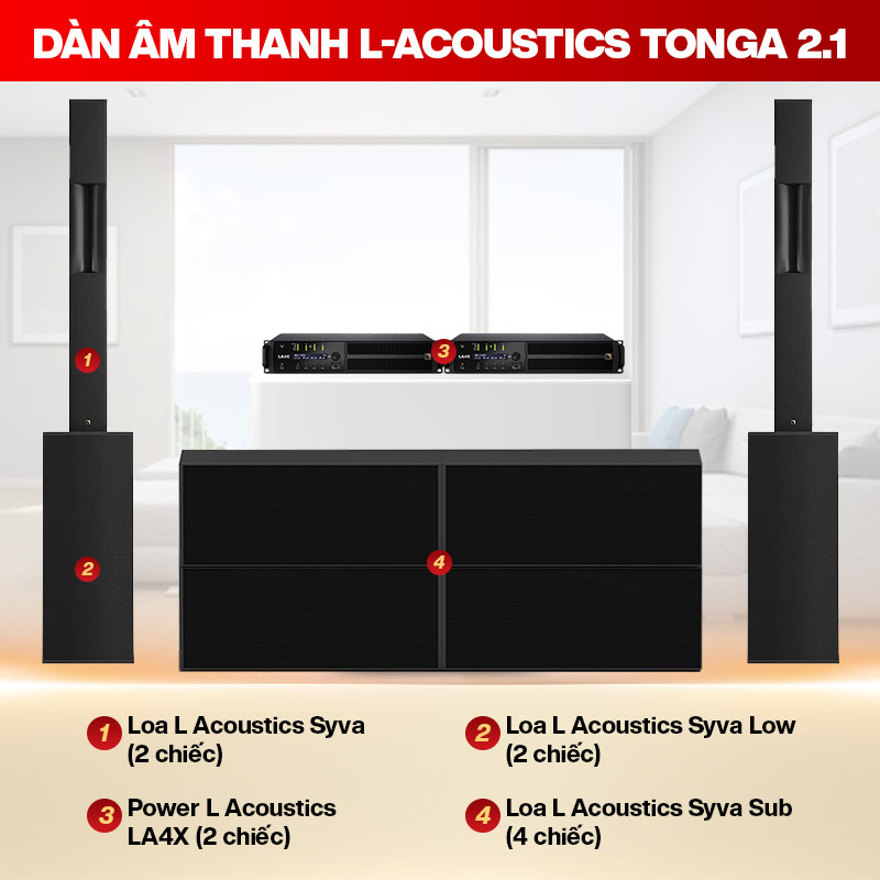 Dàn âm thanh L-acoustics Tonga 2.1