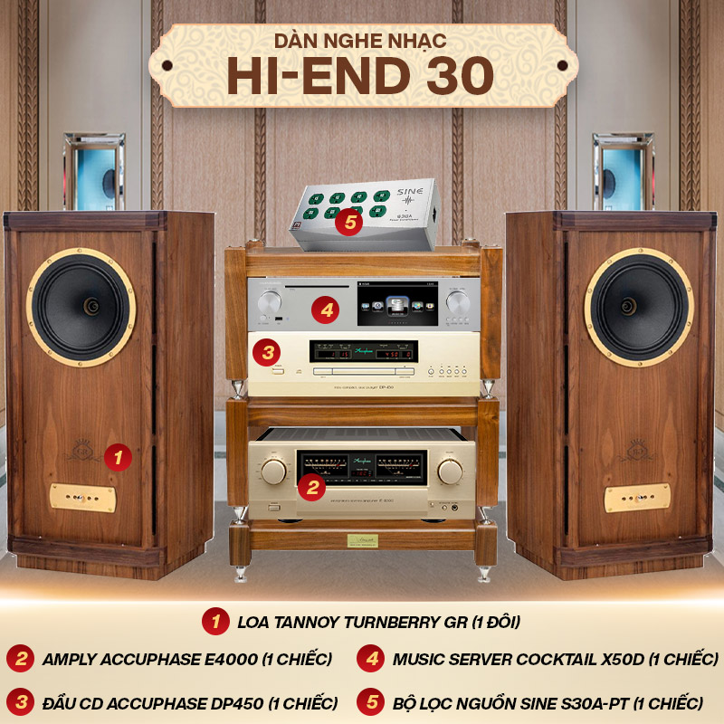Dàn nghe nhạc Hi-end 30