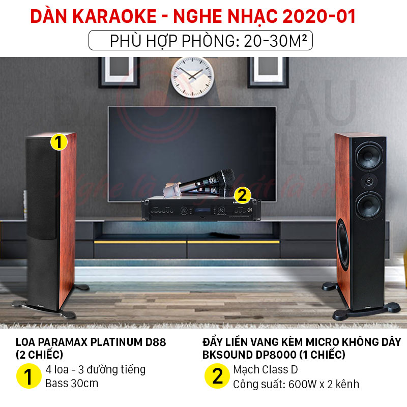 Dàn karaoke nghe nhạc 2020 giá rẻ