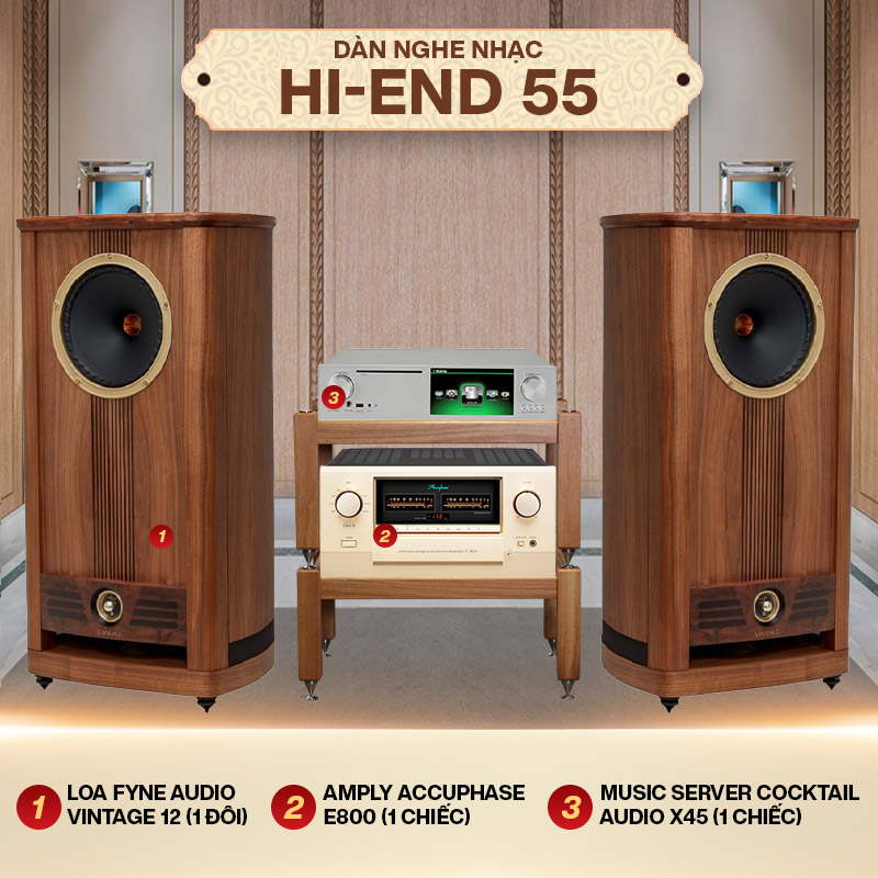 Dàn nghe nhạc Hi-end 55