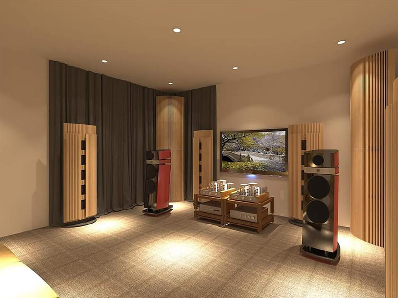 Thiết kế phòng nghe nhạc h1