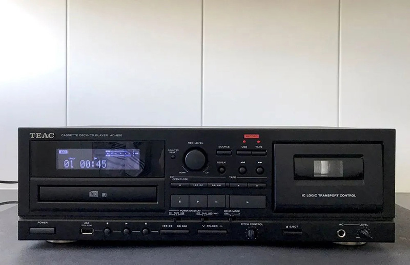 Đầu CD/Cassette Player TEAC AD-850-SE