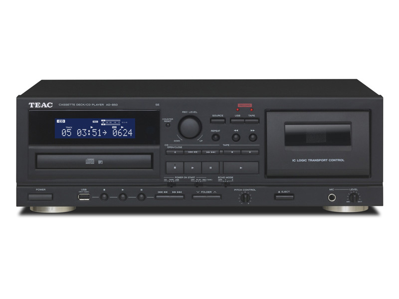 Đầu CD/Cassette Player TEAC AD-850-SE