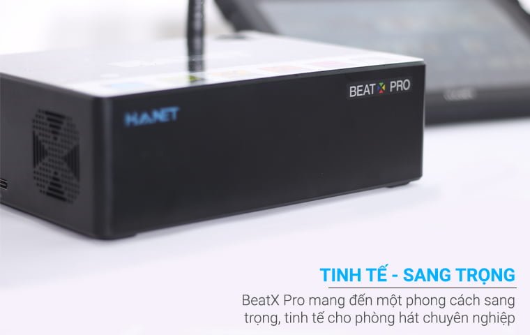Đầu karaoke Hanet BeatX pro 6TB thiết kế đẹp.