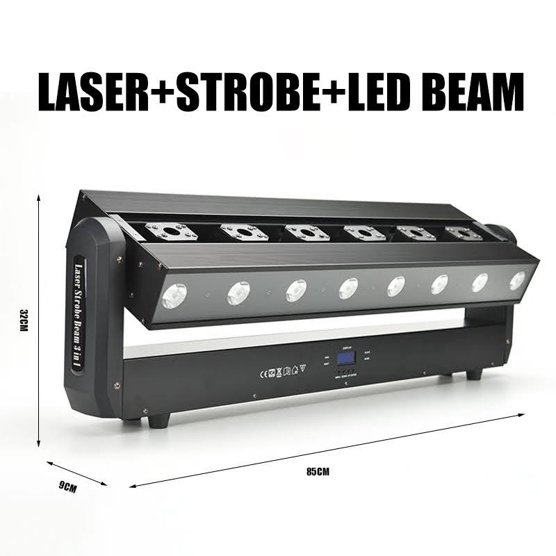 Đèn Laser Moving 3 Mặt NE 655