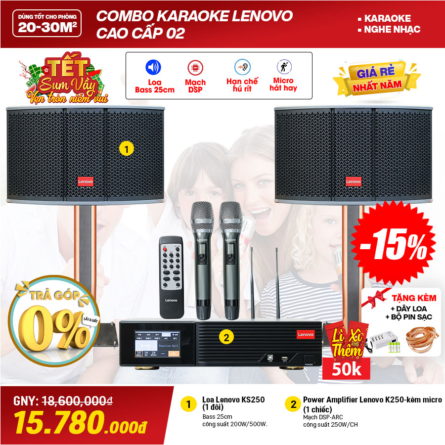 Combo karaoke Lenovo 2020-02