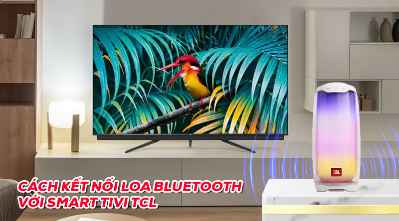 Cách kết nối Smart TV TCL với loa Bluetooth