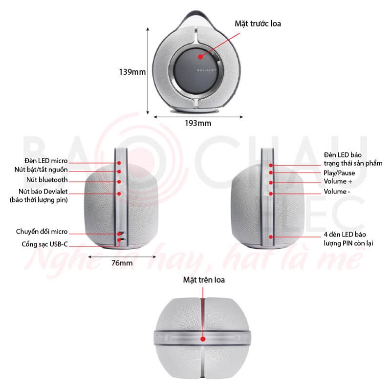 Loa Devialet Mania Chính hãng