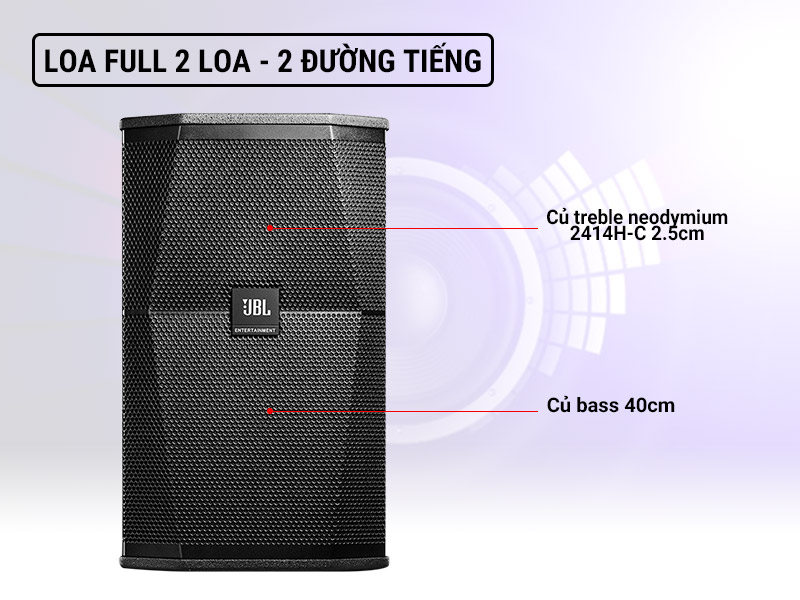 Loa JBL XS15 (Full Bass 40- Ba Sao)