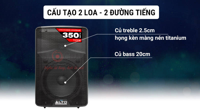 Loa Alto TX308 (active, bass 20cm)