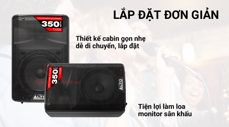 Loa Alto TX308 (active, bass 20cm)