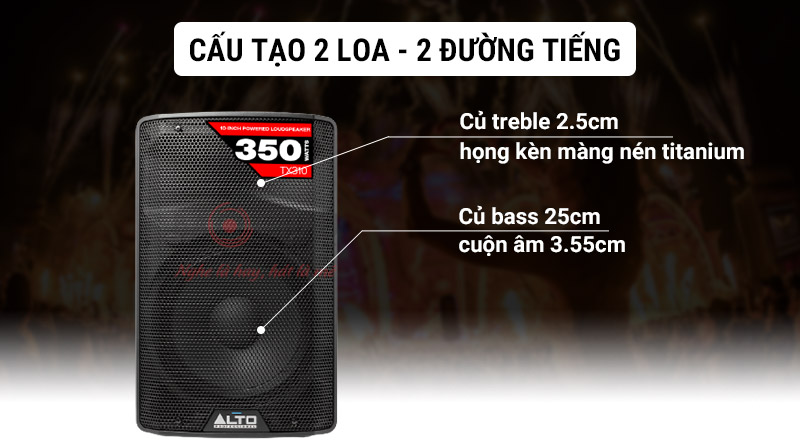 Loa Alto TX310 (active, bass 25cm)