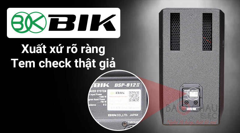 Loa BIK BSP 812II