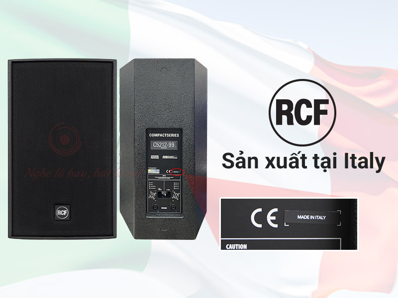 Loa RCF Acustica C 5212-99 (full bass 30, SX: Italy)