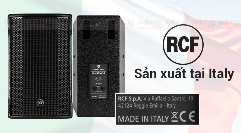 Loa karaoke RCF C MAX 4110 sản xuất tại Italia