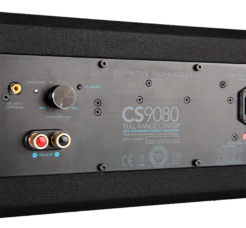 Loa Definitive Technology CS9080 kiểm soát âm trầm thông minh