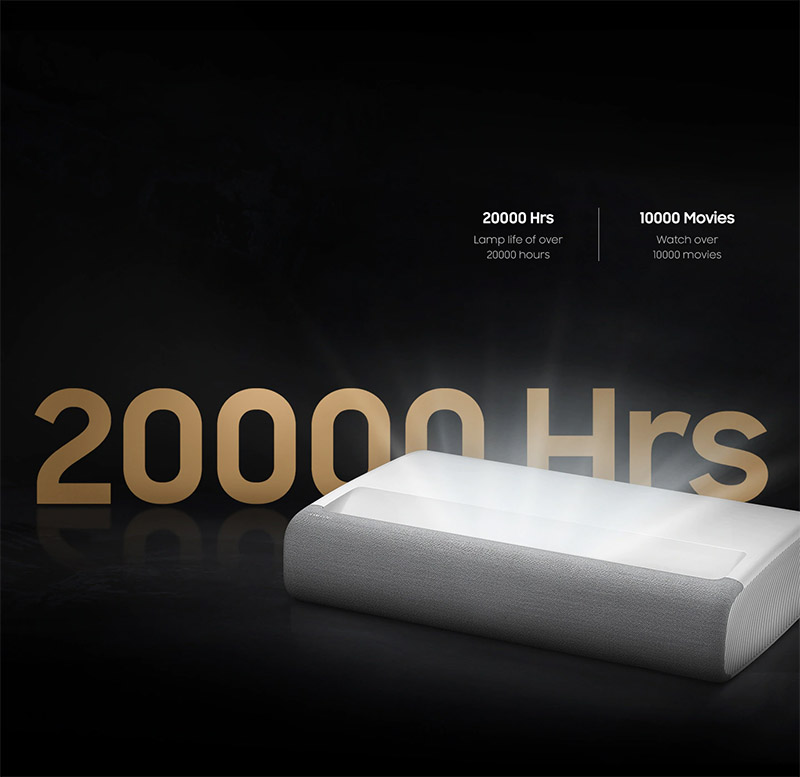 Máy chiếu Samsung LSP9T 4K siêu gần trình chiếu 20 000 giờ