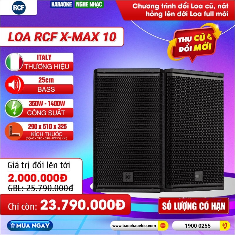 Loa RCF X-MAX 10