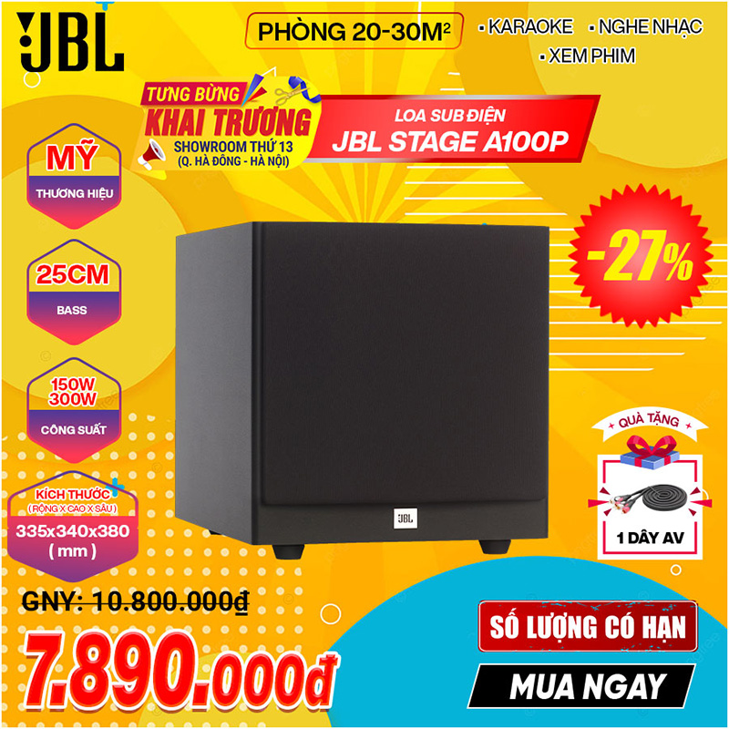 Loa sub JBL Stage A100P