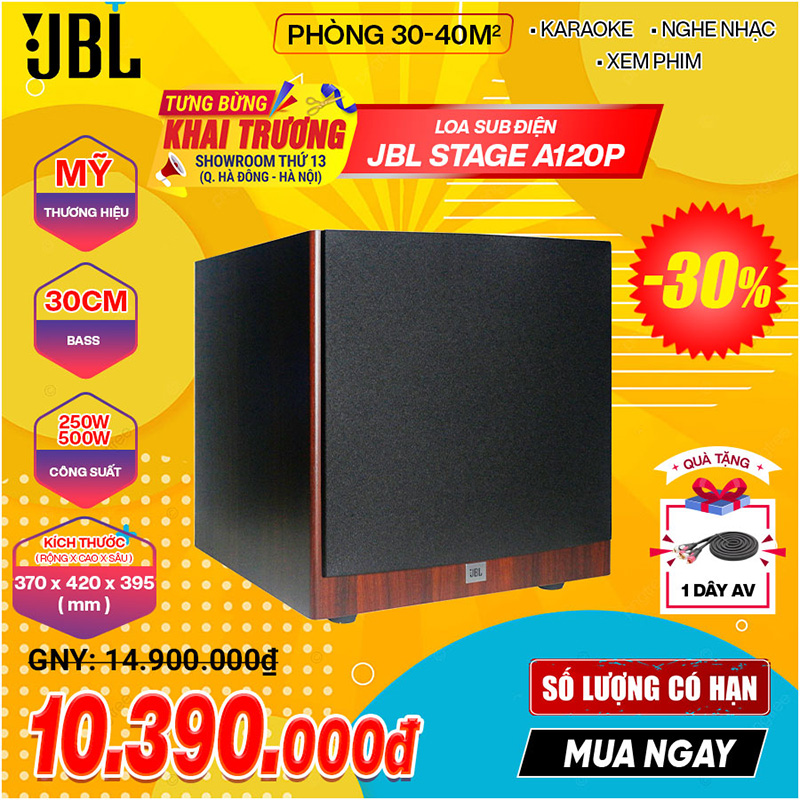 Loa sub JBL Stage A120P