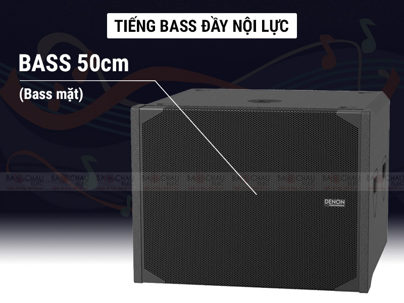 Loa sub Denon DN-U118B (bass 50cm)